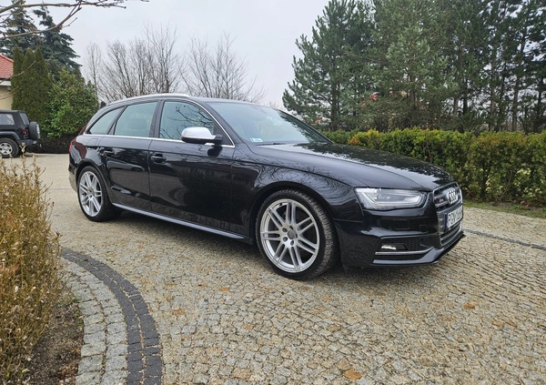 Audi S4 cena 89500 przebieg: 185000, rok produkcji 2014 z Gniezno małe 211